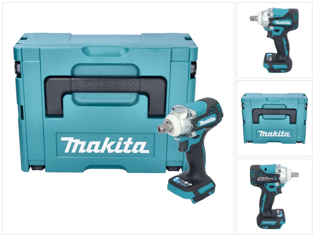 Makita DTW 301 ZJ clé à chocs sans fil 18 V 330 Nm 1/2" brushless + Makpac - sans batterie, sans chargeur