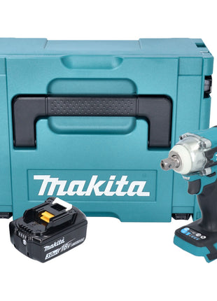 Makita DTW 301 F1J Clé à chocs sans fil 18 V 330 Nm 1/2" sans balais + 1x batterie 3,0 Ah + Makpac - sans chargeur