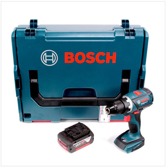 Bosch GSR 18 V-EC Akku Bohrschrauber 2016 neue Version mit Metallbohrfutter + 1 x GBA Akku 6 Ah in L-Boxx - Toolbrothers