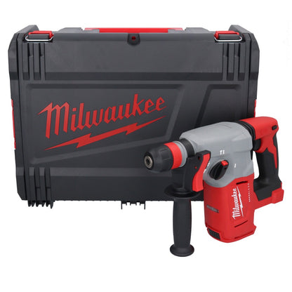 Marteau combiné à batterie Milwaukee M18 BLHX-0X 18 V 2,3 J brushless (4933478891) + boîtier HD - sans batterie, sans chargeur