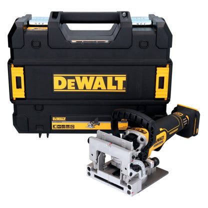 Fraiseuse à chevilles plates sur batterie DeWalt DCW 682 NT 18 V 102 x 20 mm Brushless + TSTAK - sans batterie, sans chargeur