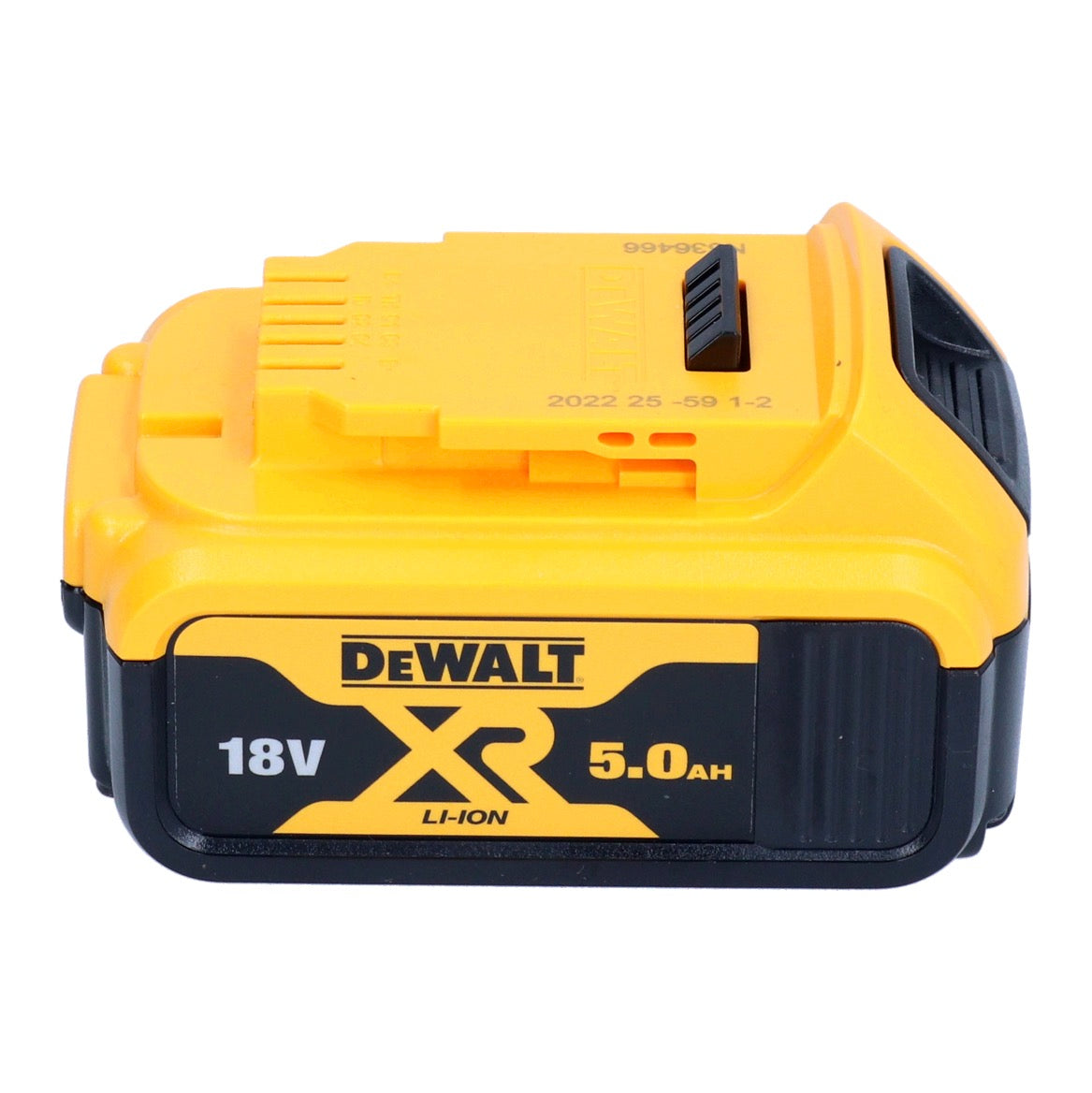 Batterie DeWalt DCB 184 P4 18 V 5,0 Ah / 5000 mAh 4 pièces XR Li-Ion - avec indicateur de niveau de charge.