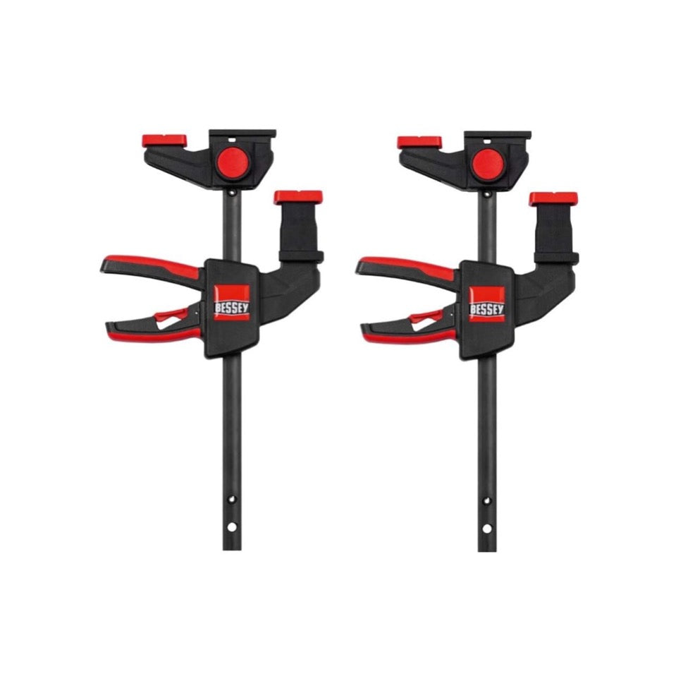 Bessey MFT-SET-A ensemble de 14 pièces pour la fixation et le serrage sur des tables multifonctionnelles pour fixer solidement les rails de guidage