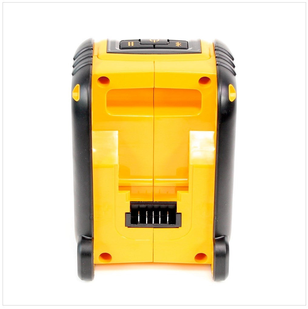 Dewalt DCR 006 Bluetooth Akku Lautsprecher für 10,8 / 14,4 / 18 V mit AUX Anschluss mit 1x DCB 184 5,0 Ah Akku - Toolbrothers