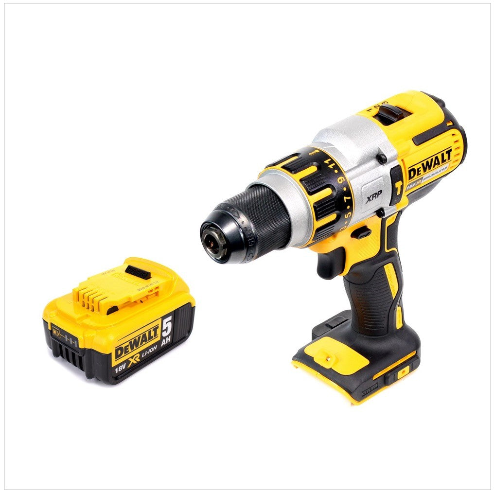 DeWalt DCD 995 N Akku Schlagbohrschrauber 18V 80Nm 13mm + 1x 5,0Ah Akku - ohne Ladegerät - Toolbrothers