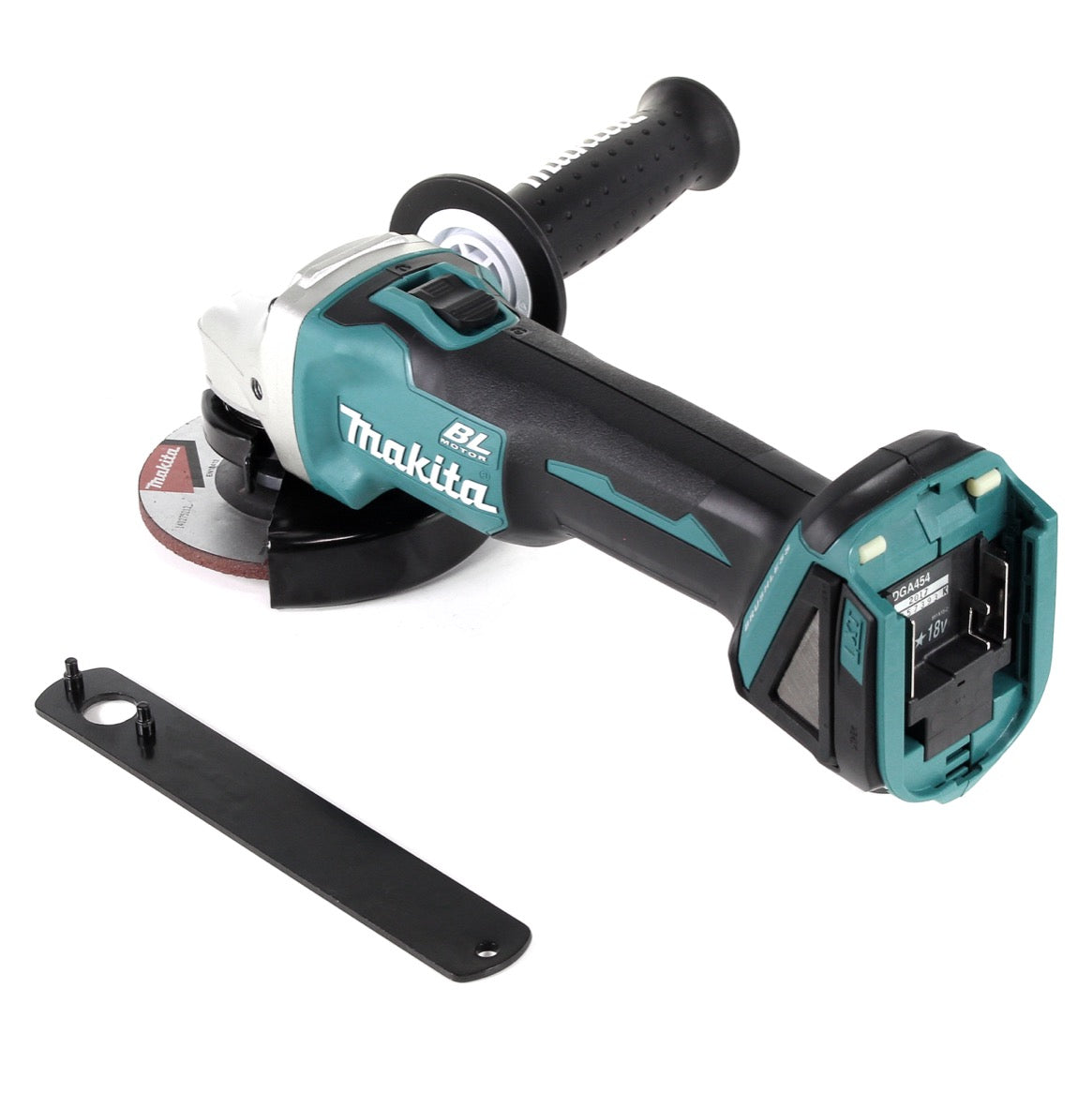 Makita DGA 454 Z Akku Winkelschleifer 18 V 115mm Solo - ohne Akku, ohne Ladegerät - Toolbrothers