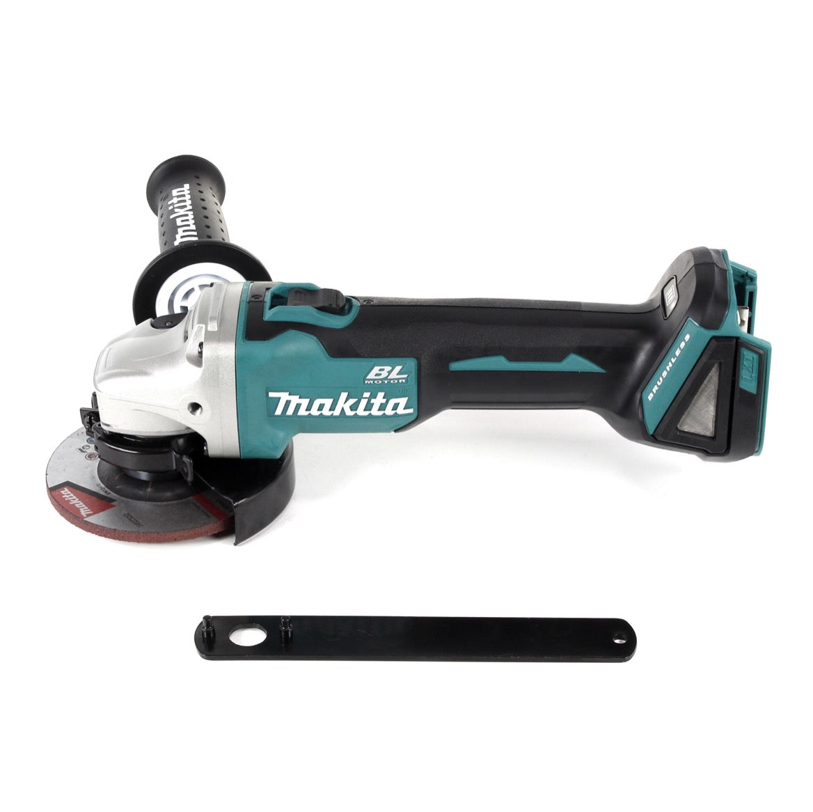 Makita DGA 454 Z Akku Winkelschleifer 18 V 115mm Solo - ohne Akku, ohne Ladegerät - Toolbrothers