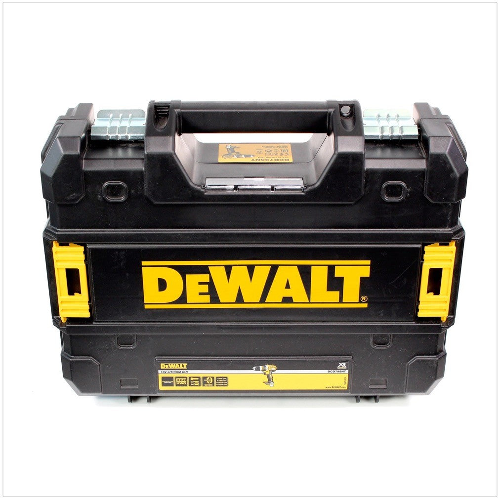 DeWalt DCD 795 P1 Akku Schlagbohrschrauber 18V 60Nm + 1x Akku 5,0Ah + Ladegerät + TSTAK - Toolbrothers