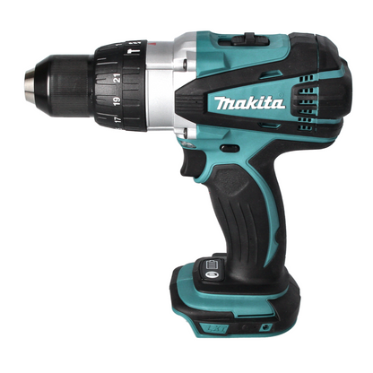 Makita DHP 458 RT1J Akku Schlagbohrschrauber 18 V 91 Nm + 1x Akku 5,0 Ah + Ladegerät + Makpac - Toolbrothers