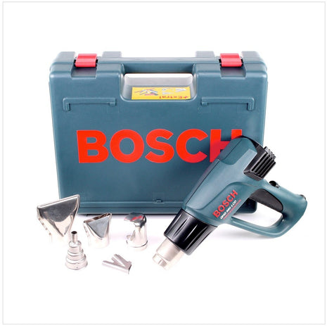 Bosch GHG 660 LCD Professional Heißluft Gebläse 2300 W im Koffer mit Zubehör Set - Toolbrothers