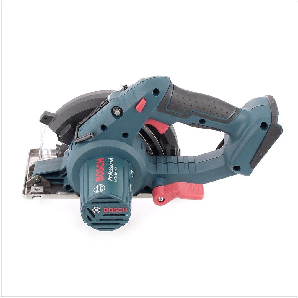 Bosch GKM 18 V-LI Professional Akku Metall Kreissäge 136 mm mit 1 x Bosch GBA 5,0 Ah Li-Ion Akku + L-Boxx - Toolbrothers