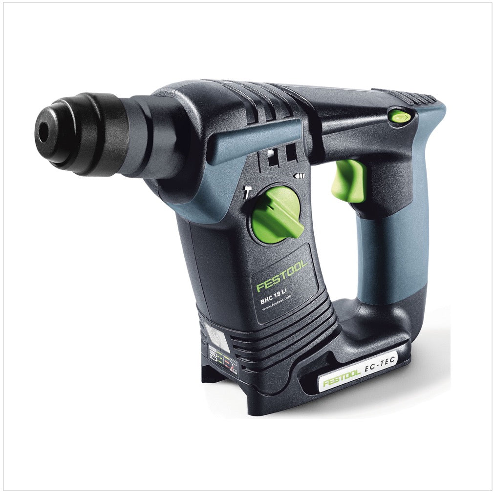 Festool  BHC 18 Li-Basic Akku Bohrhammer 18V ( 574723 ) 25Nm Brushless Solo im Systainer - ohne Akku, ohne Ladegerät - Toolbrothers