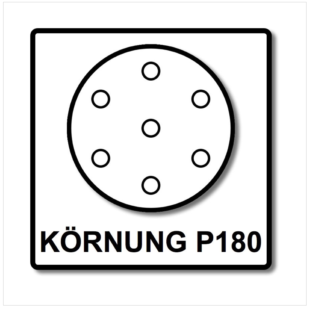 Festool STF D150/16 Schleifscheiben 150 mm Granat P180 GR / 100 Stück ( 496981 ) - Toolbrothers