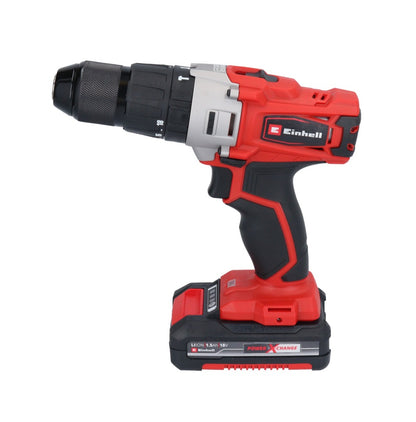 Einhell TE-CD 18/2 Li-i-Kit Akku Schlagbohrschrauber 18 V 44 Nm + 2x Akku 1,5 Ah + Ladegerät + Tasche