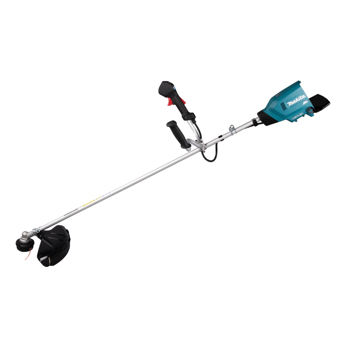 Makita DUR 369 ARF2 débroussailleuse sur batterie 36 V (2x 18 V) 43 cm sans balais + 2x batterie 3,0 Ah + chargeur