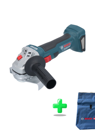 Bosch GWS 18V-7 Professional Akku Winkelschleifer 18 V 125 mm Brushless Solo ( 06019H9001 ) + Bosch Professional Expert Werkzeug Rucksack