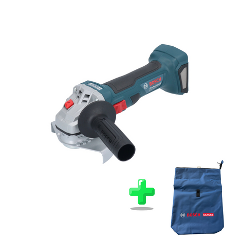 Bosch GWS 18V-7 Professional Akku Winkelschleifer 18 V 125 mm Brushless Solo ( 06019H9001 ) + Bosch Professional Expert Werkzeug Rucksack