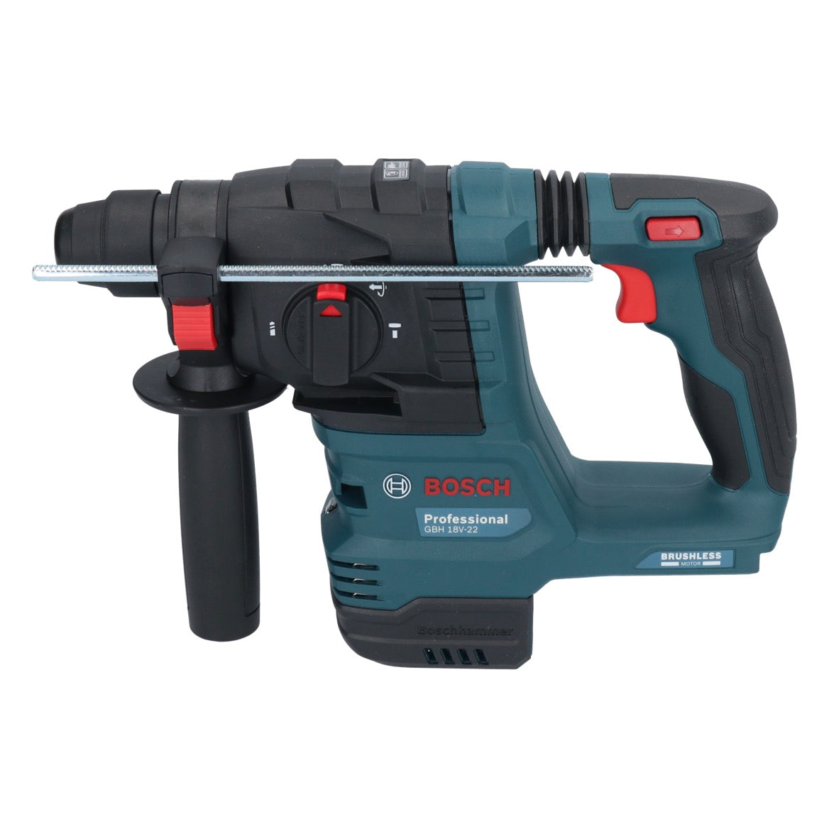 Bosch GBH 18V-22 Professional Akku Bohrhammer 18 V 1,9 J SDS Plus Brushless Solo ( 0611924000 ) - ohne Akku, ohne Ladegerät