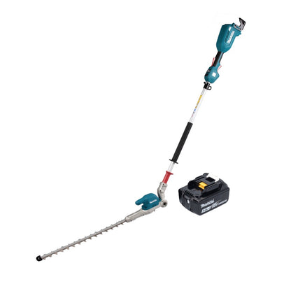 Makita DUN 500 WT Akku Heckenschneider 18 V 50 cm Brushless + 1x Akku 5,0 Ah - ohne Ladegerät