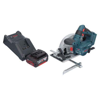 Bosch GKS 18V-57-2 Professional Akku Handkreissäge 18 V 165 mm Brushless + 1x Akku 4,0 Ah + Ladegerät