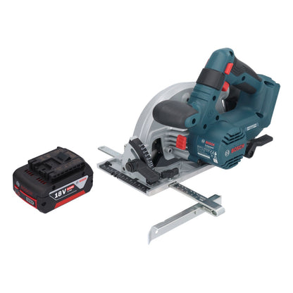 Bosch GKS 18V-57-2 Scie circulaire sans fil professionnelle 18 V 165 mm sans balais + 1x batterie 5,0 Ah - sans chargeur