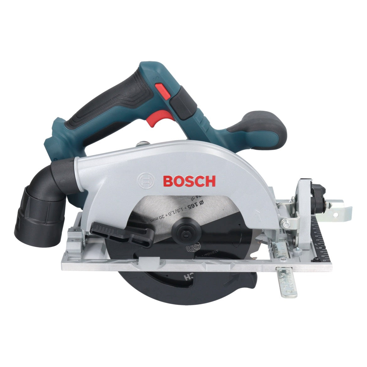 Bosch GKS 18V-57-2 Scie circulaire sans fil professionnelle 18 V 165 mm sans balais + 1x batterie 5,0 Ah - sans chargeur