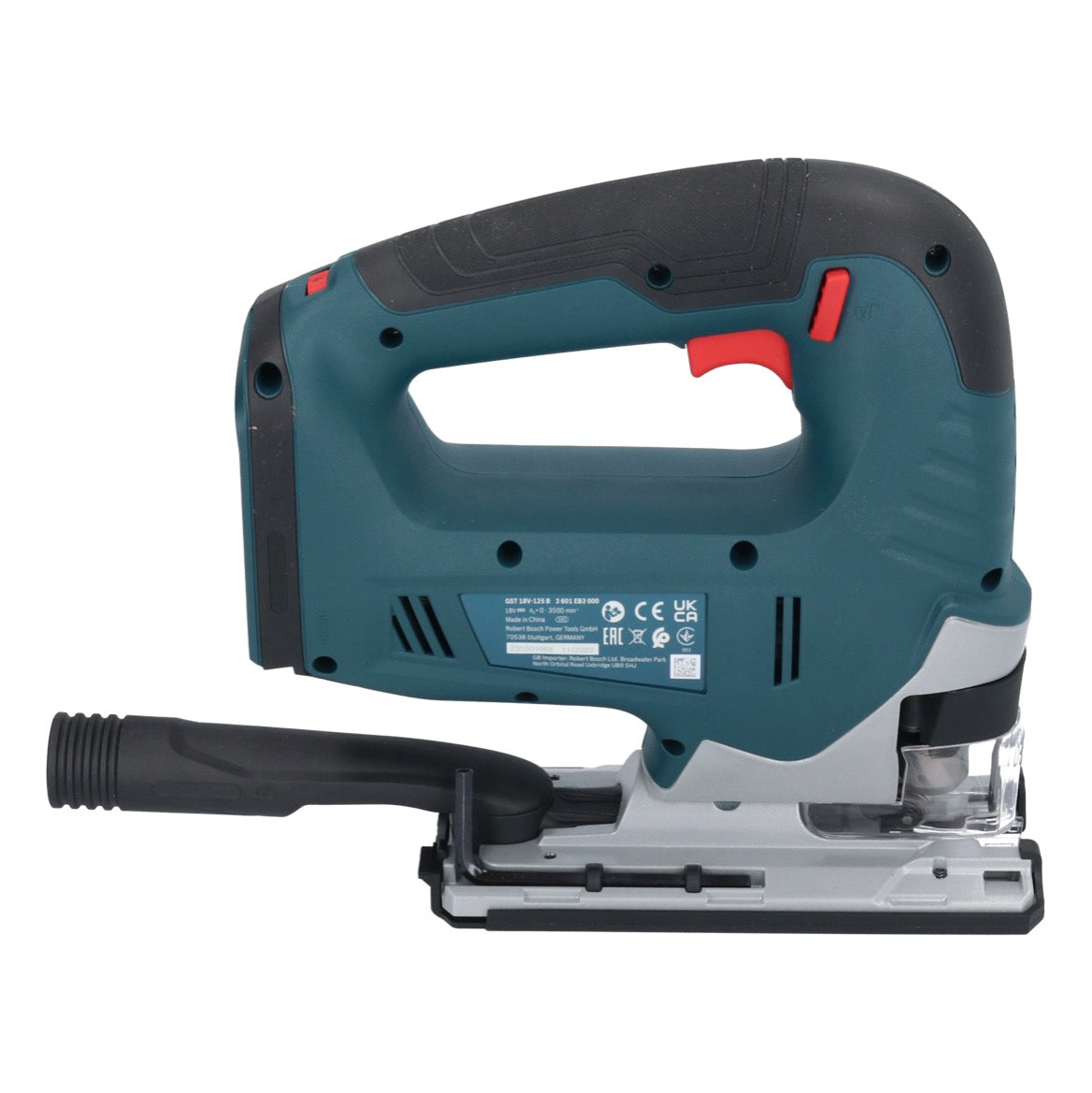 Bosch GST 18V-125 B Scie sauteuse professionnelle sans fil 18 V 125 mm sans balais + 2 batteries 4,0 Ah + chargeur