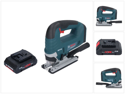 Bosch GST 18V-125 B Scie sauteuse professionnelle sans fil 18 V 125 mm sans balais + 1x batterie ProCORE 4,0 Ah - sans chargeur