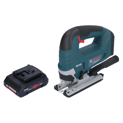 Bosch GST 18V-125 B Scie sauteuse professionnelle sans fil 18 V 125 mm sans balais + 1x batterie ProCORE 4,0 Ah - sans chargeur