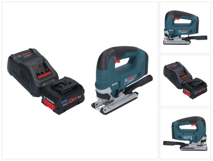 Bosch GST 18V-125 B Scie sauteuse professionnelle sans fil 18 V 125 mm sans balais + 1 batterie ProCORE 5,5 Ah + chargeur