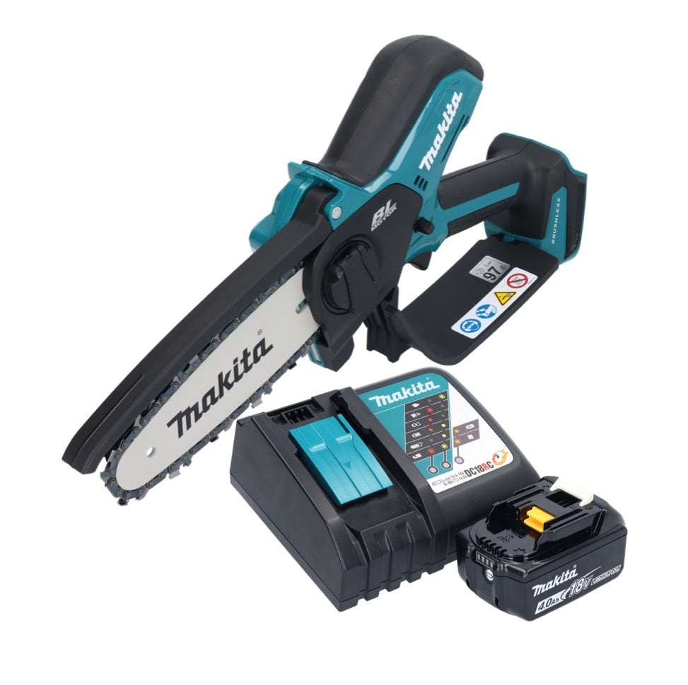 Tronçonneuse à batterie Makita DUC 150 RM 18 V 15 cm sans balai + 1x batterie 4,0 Ah + chargeur