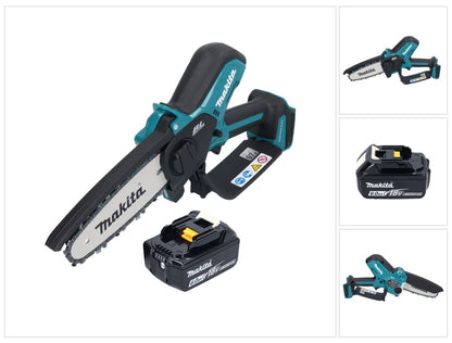 Tronçonneuse à batterie Makita DUC 150 G 18 V 15 cm sans balais + 1x batterie 6,0 Ah - sans chargeur