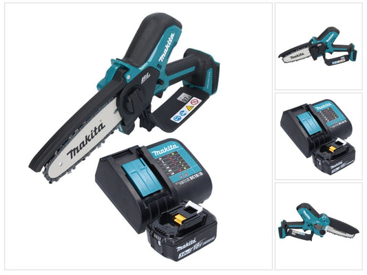 Makita DUC 150 SF Akku Kettensäge 18 V 15 cm Brushless + 1x Akku 3,0 Ah + Ladegerät