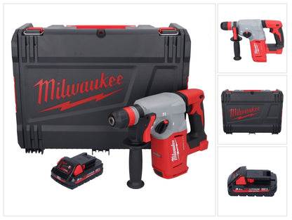 Milwaukee M18 BLHX-301X Akku Kombihammer 18 V 2,3 J Brushless + 1x Akku 3,0 Ah + HD-Box - ohne Ladegerät