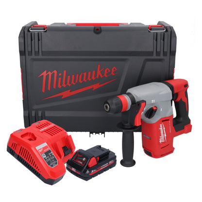 Milwaukee M18 BLHX-301X Akku Kombihammer 18 V 2,3 J Brushless + 1x Akku 3,0 Ah + Ladegerät + HD-Box