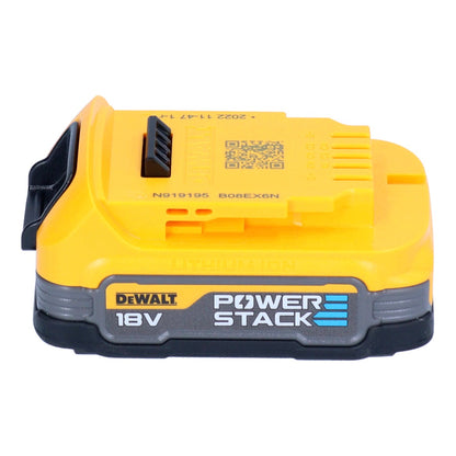 DeWalt DCW 682 NT coupe-goujon plat sur batterie 18 V 102 x 20 mm sans balais + 1x batterie Powerstack 1,7 Ah + TSTAK - sans chargeur