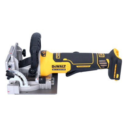 DeWalt DCW 682 E1T Akku Flachdübelfräse 18 V 102 x 20 mm Brushless + 1x Powerstack Akku 1,7 Ah + Ladegerät + TSTAK