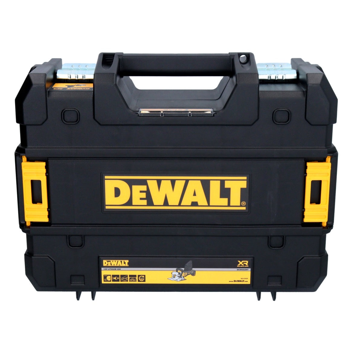 DeWalt DCW 682 E1T coupe-goujon plat sur batterie 18 V 102 x 20 mm sans balais + 1 batterie Powerstack 1,7 Ah + chargeur + TSTAK