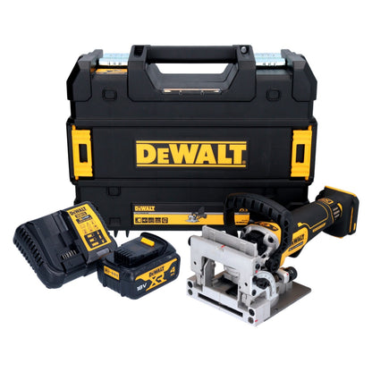 DeWalt DCW 682 M1T coupe-goujon plat sur batterie 18 V 102 x 20 mm sans balais + 1x batterie 4,0 Ah + chargeur + TSTAK