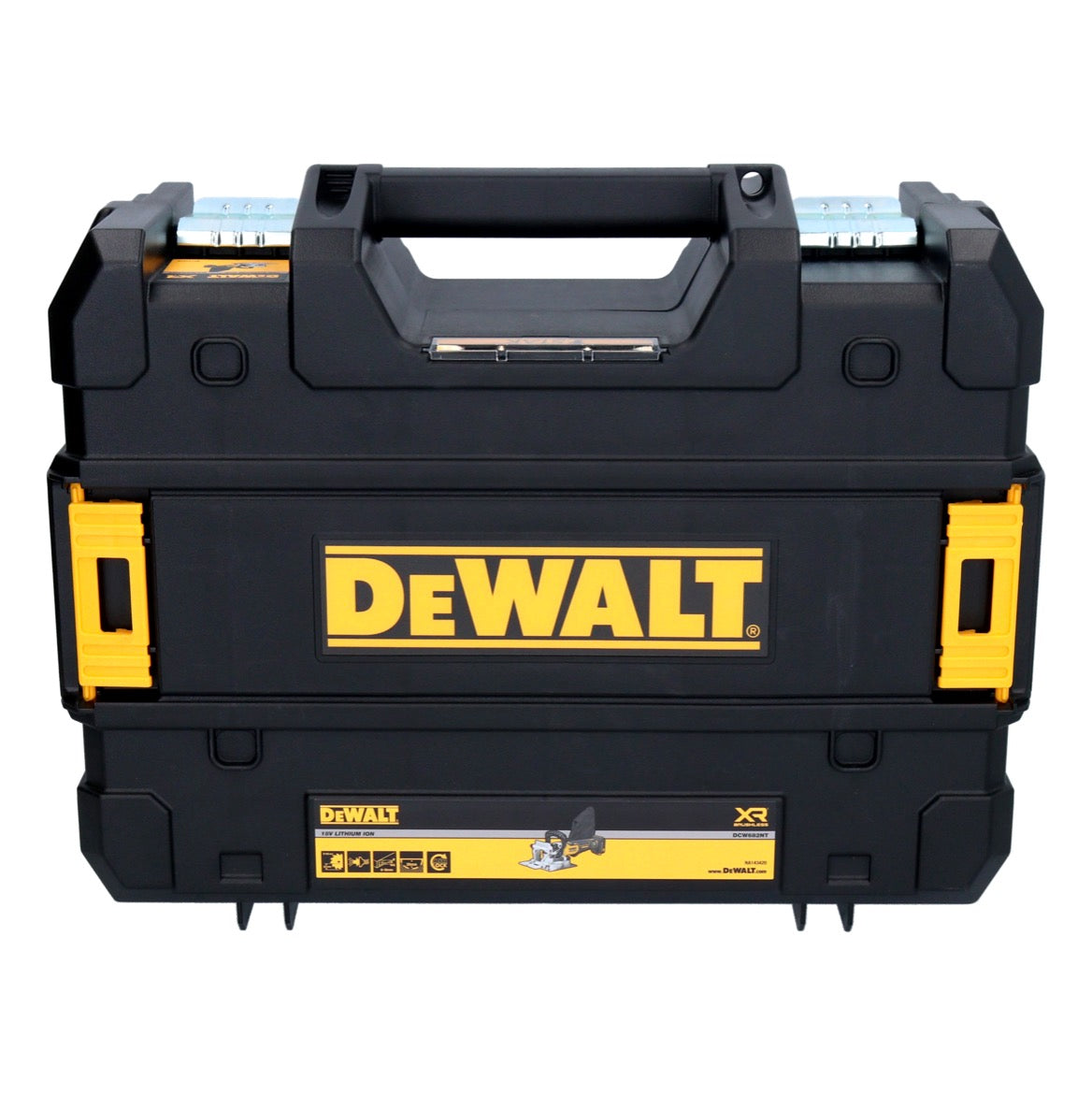 Coupe-goujon plat sur batterie DeWalt DCW 682 NT 18 V 102 x 20 mm sans balais + 1x batterie 5,0 Ah + TSTAK - sans chargeur