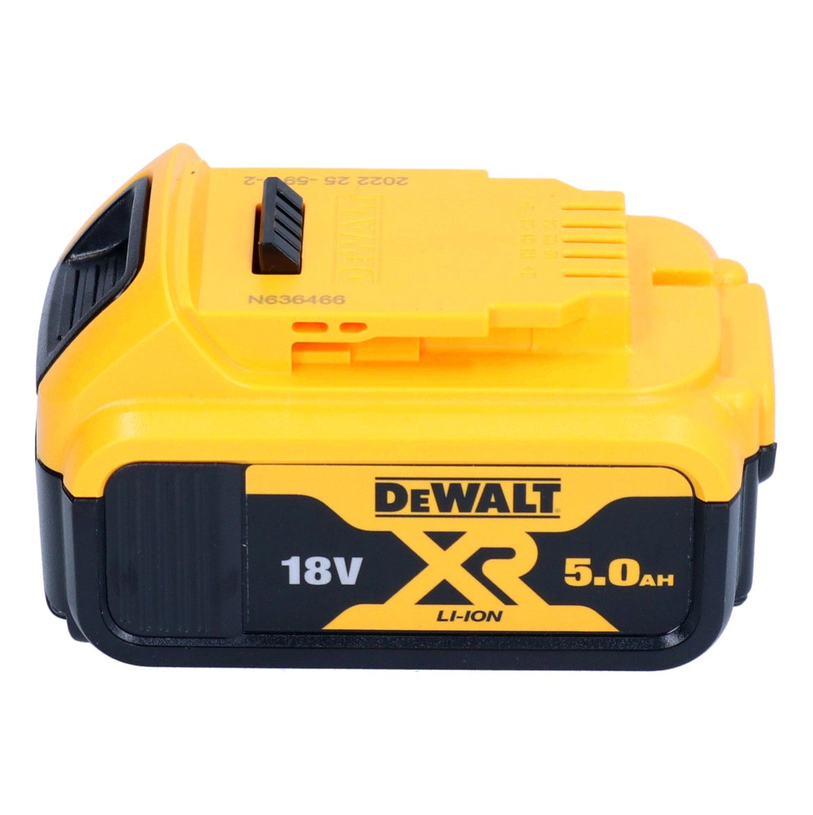 DeWalt DCW 682 NT Akku Flachdübelfräse 18 V 102 x 20 mm Brushless + 1x Akku 5,0 Ah + TSTAK - ohne Ladegerät