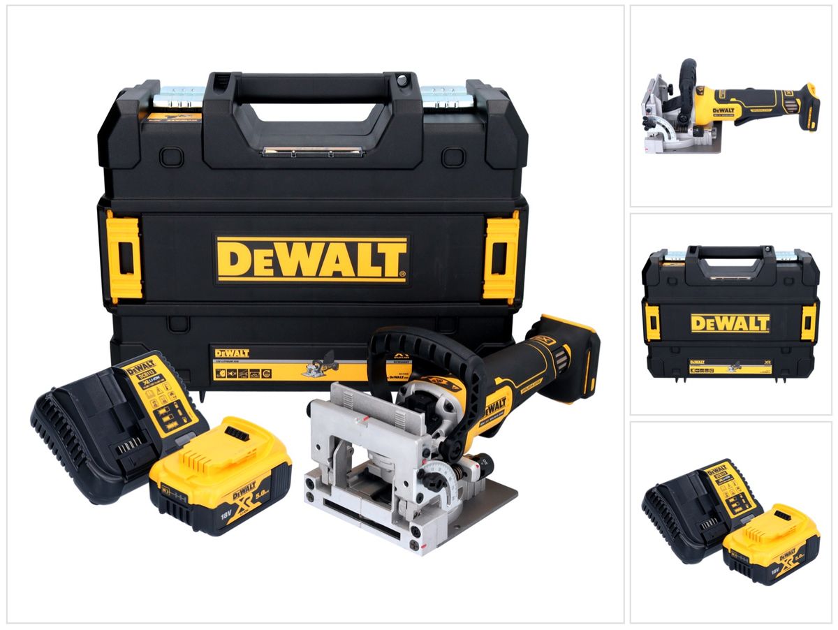 DeWalt DCW 682 P1T coupe-goujon plat sur batterie 18 V 102 x 20 mm sans balais + 1x batterie 5,0 Ah + chargeur + TSTAK