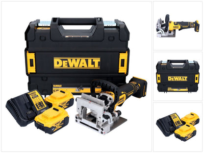 DeWalt DCW 682 P2T coupe-goujon plat sur batterie 18 V 102 x 20 mm sans balais + 2x batterie 5,0 Ah + chargeur + TSTAK