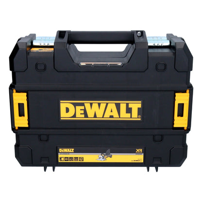 DeWalt DCW 682 NT Akku Flachdübelfräse 18 V 102 x 20 mm Brushless + 1x Powerstack Akku 5,0 Ah + TSTAK - ohne Ladegerät