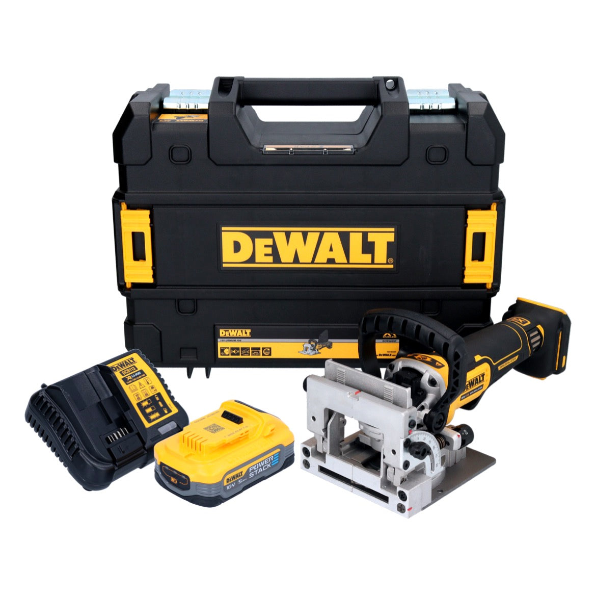 DeWalt DCW 682 H1T coupe-goujon plat sur batterie 18 V 102 x 20 mm sans balais + 1x batterie Powerstack 5,0 Ah + chargeur + TSTAK