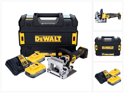 DeWalt DCW 682 H2T coupe-goujon plat sur batterie 18 V 102 x 20 mm sans balais + 2x batterie Powerstack 5,0 Ah + chargeur + TSTAK