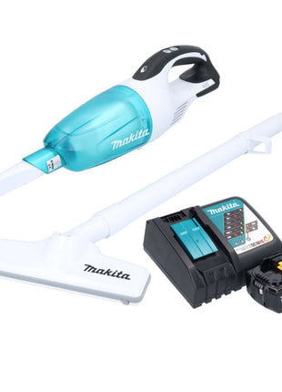 Aspirateur sans fil Makita DCL 181 FRTWX 18 V 53 mbar 0,65 L + 2x batteries 5,0 Ah + chargeur