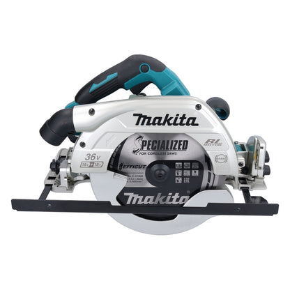 Makita DHS 900 RM2U scie circulaire à main sur batterie 36 V (2x 18 V) 235 mm sans balais + 2x batterie 4,0 Ah + chargeur + adaptateur Bluetooth