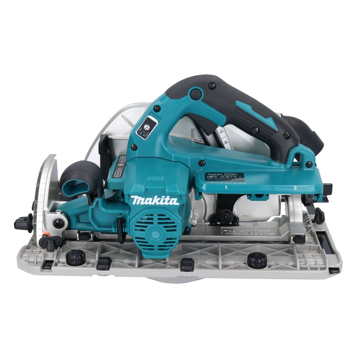 Makita DHS 900 T2U Akku Handkreissäge 36 V ( 2x 18 V ) 235 mm Brushless + 2x Akku 5,0 Ah + Bluetooth Adapter - ohne Ladegerät