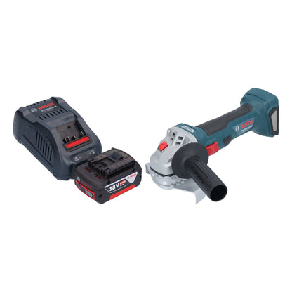 Meuleuse d'angle sans fil Bosch GWS 18V-7 Professional 18 V 125 mm sans balais + 1 batterie 5,0 Ah + chargeur